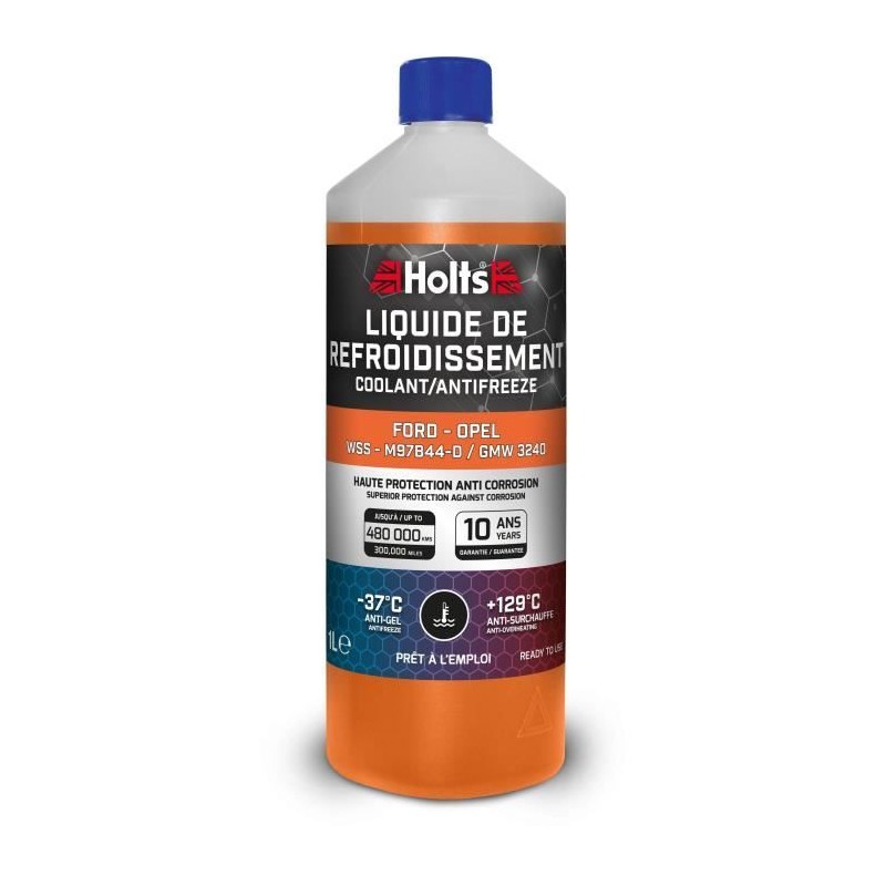 Liquide de Refroidissement - HOLTS - HAFR0009B - Dédié Ford / Opel WSS - M97B...