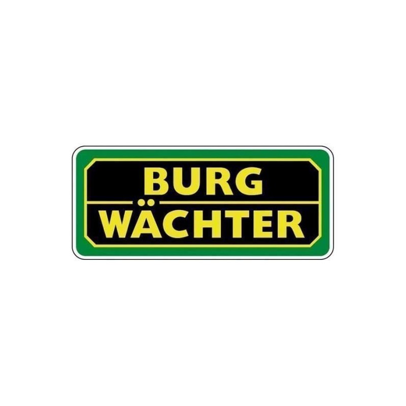 Antivol vélo câble - BURG WACHTER - 1 260 100 - Spirale 100 cm - Acier 8 mm -...