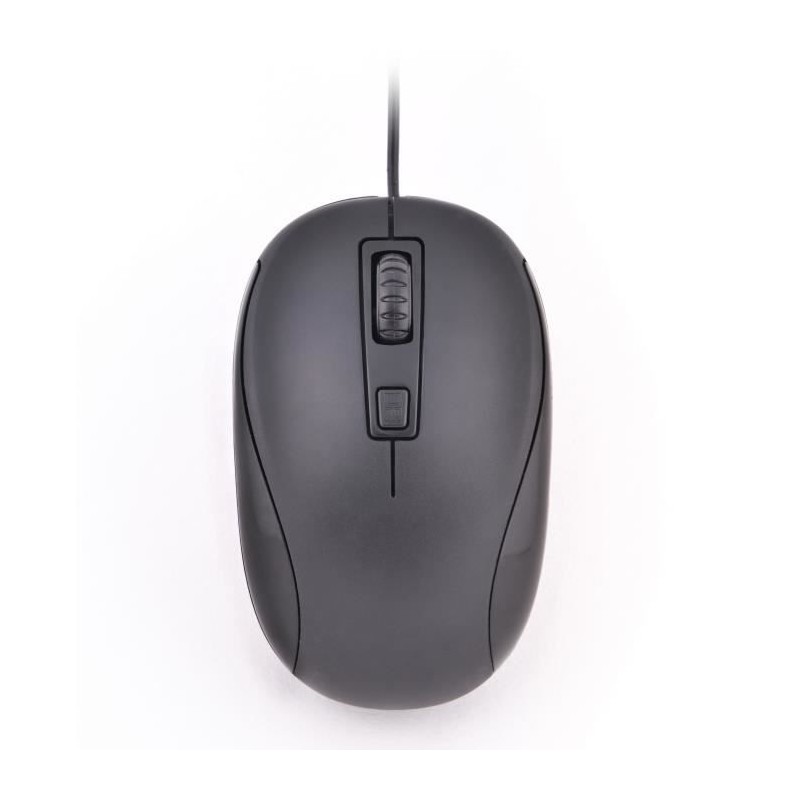 Souris Filaire - BLUESTORK - OFFICE 10 - PC/MAC - Noir