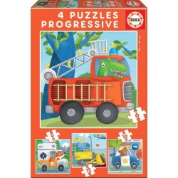 Puzzle Progressif Animaux...