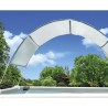 Voile d'ombrage - INTEX - Pour piscine hors sol - Anti-UV - 300 x 185 cm