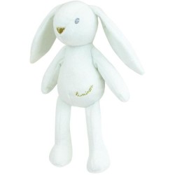 JEMINI Luminou Lapin blanc Peluche lumineuse naturelle fonctionne sans pile+/...