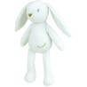 JEMINI Luminou Lapin blanc Peluche lumineuse naturelle fonctionne sans pile+/...