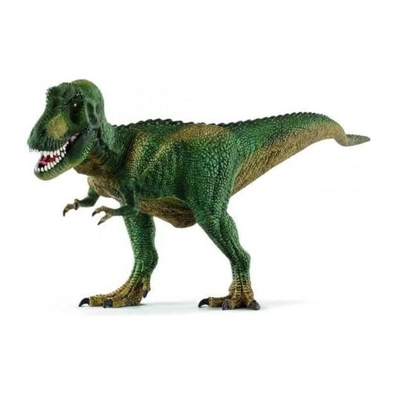 Figurine Tyrannosaure Rex vert, avec détails réalistes, pour enfants