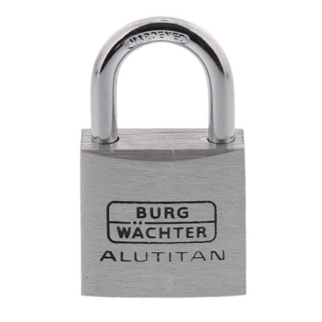 Set de 2 cadenas - BURG WACHTER - DUO 770 30 SB - 30 mm Alutitan, double verr...