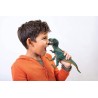 Figurine Tyrannosaure Rex vert, avec détails réalistes, pour enfants