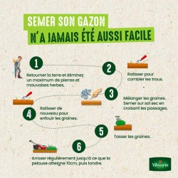 Gazon - Vilmorin - Gazon Terrain Sec - 3 kg