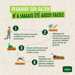 Gazon - Vilmorin - Gazon Terrain Sec - 3 kg