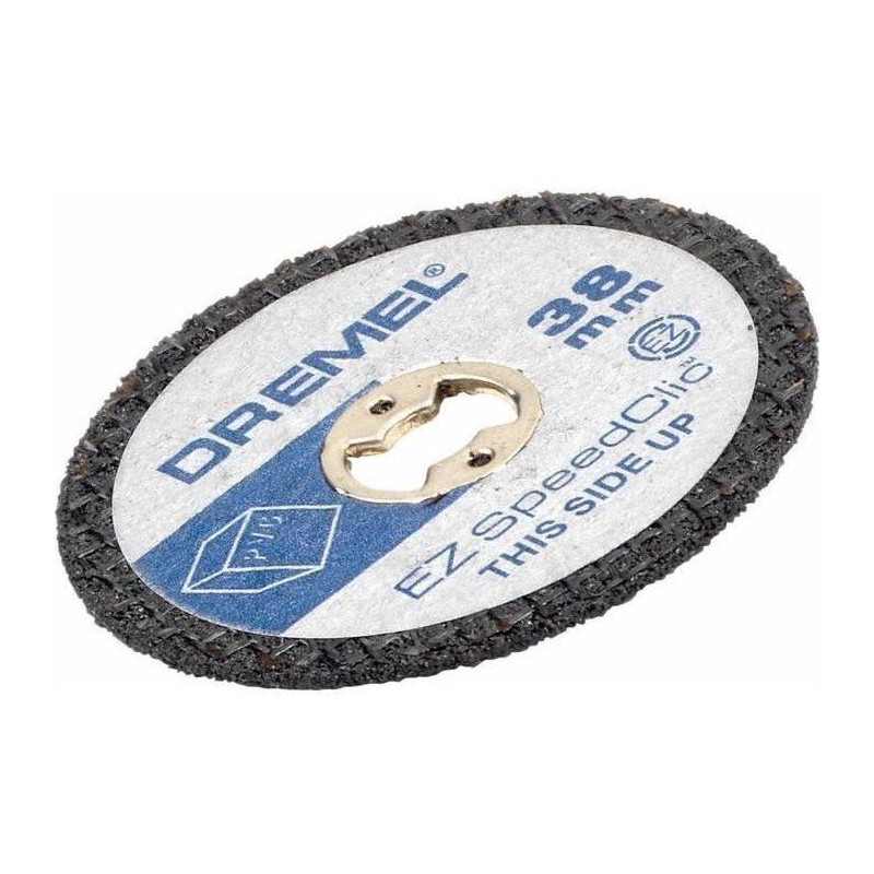 Lot de 5 disques DREMEL S476 EZ SpeedClic pour découper les plastiques et PVC...