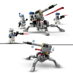 LEGO Star Wars 75345 Pack de Combat des Clone Troopers de la 501eme Légion, J...