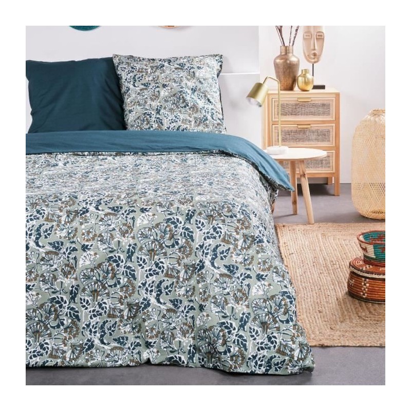 Parure de lit - TODAY - Sunshine - 116500 - 2 personnes - 220x240 cm - Coton ...