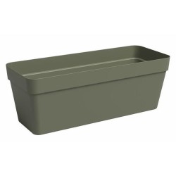 ARTEVASI Jardiniere CAPRI - Plastique - Rectangulaire - Vert sec - 12,5L - 49...
