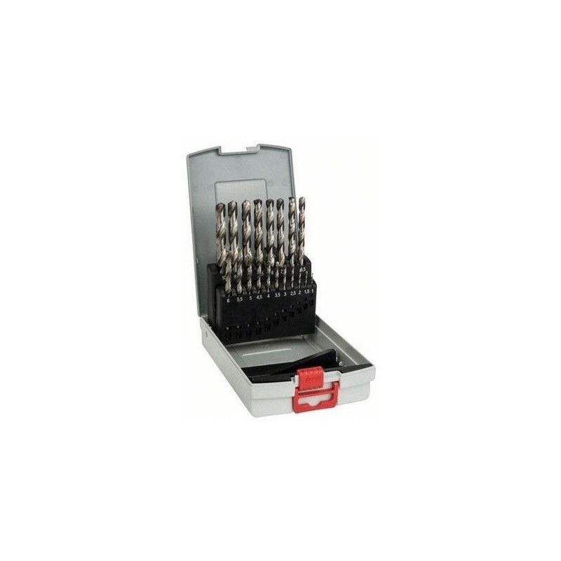 Set de forets ProBox HSS-G, 1-10mm, 135°, 19 - BOSCH