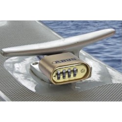 Cadenas a combinaison - ABUS - 180IB/50 B/DFNLI - Corps laiton forgé - Anse i...