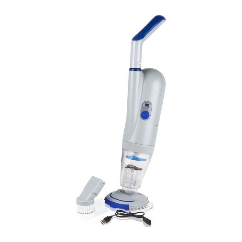 GRE - Nettoyeur de fond a batterie pour spas et piscines hors-sol - Équipé d'...