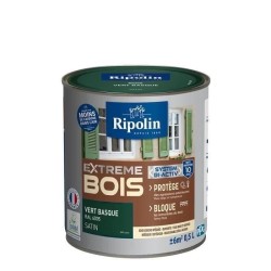 RIPOLIN Peinture Bois Satin Haute Protection 10 ans qui Protege et Magnifie v...