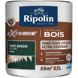 RIPOLIN Peinture Bois Satin Haute Protection 10 ans qui Protege et Magnifie v...