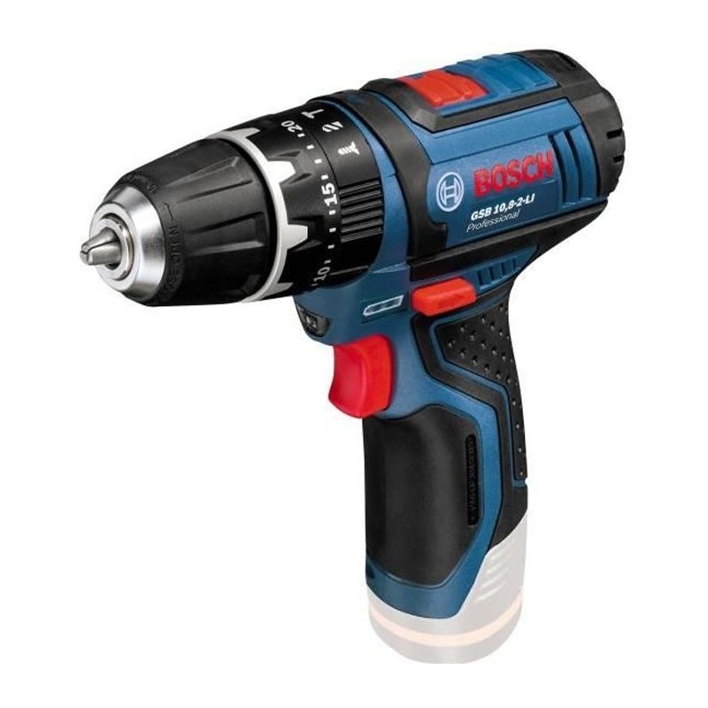Perceuse-visseuse a percussion Bosch Professional GSB 12V-15, sans batterie -...