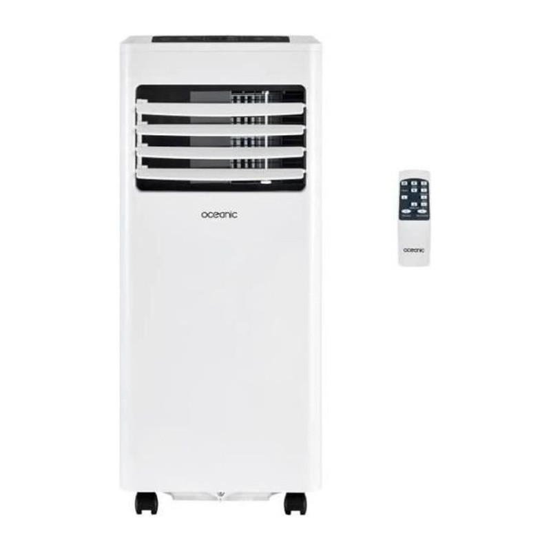 Climatiseur mobile OCEANIC - 7000 BTU  - 2050W - Déshumidificateur - Programm...