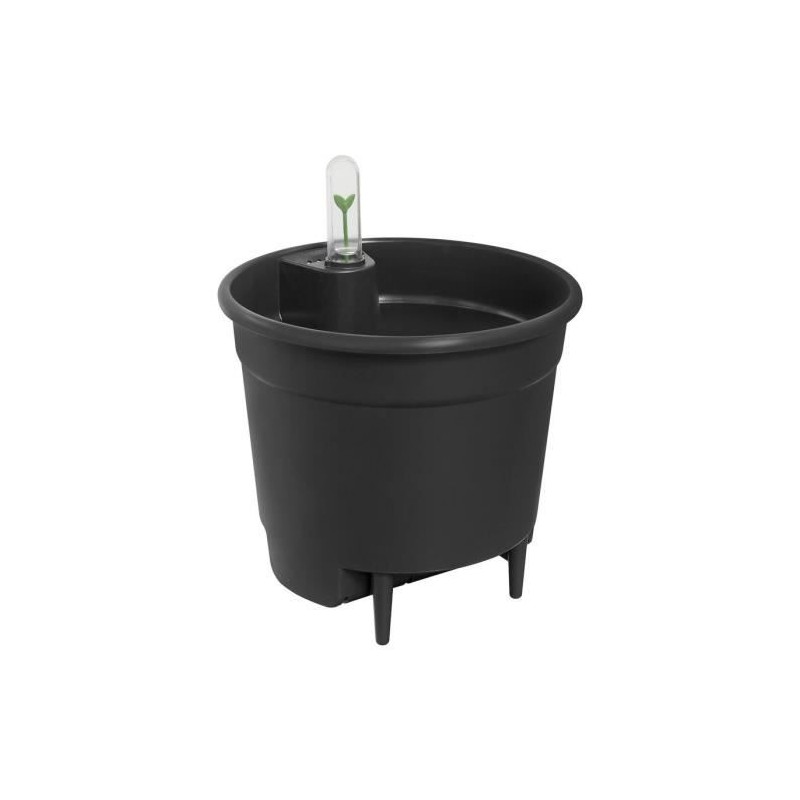 ELHO Pot de fleurs Self-watering Insert 28 living - Ø27,7 x H25,5 cm - Noir