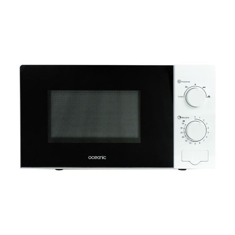 Micro-ondes OCEANIC MO20W11 Blanc 45,4 x H26,1 x P32,6 cm - 20L