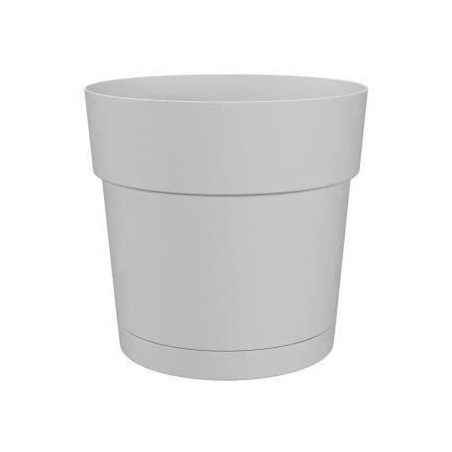 ARTEVASI Pot de fleurs rond CAPRI LARGE - Plastique - Réservoir d'eau - diame...