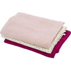 Lot de 3 langes Bambou -...