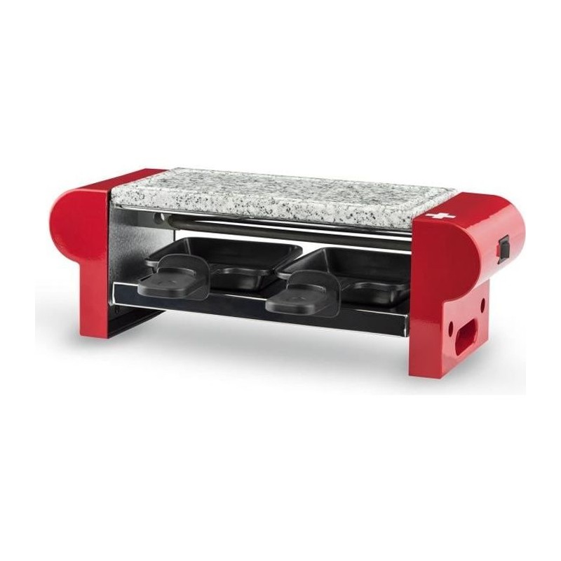 Appareil a raclette HKoeNIG - RP2 - Jusqu'a  2 personnes - Plaque de granit -...