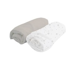 Lot 2 Draps housse - DOMIVA...