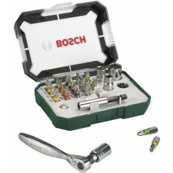Set embout de vissage Bosch (Kit 26 pieces, Assortiment d'embouts de vissage ...