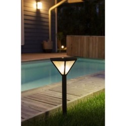 Lanterne solaire inox verre...