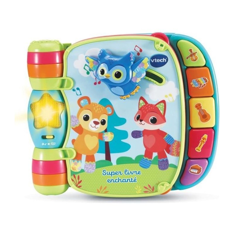 VTECH BABY - Super Livre Enchanté des Baby Loulous - Bleu