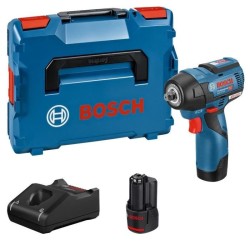 Boulonneuse Bosch Professional GDS 12V-115 + 2 batteries 3,0Ah + L-BOXX - 060...