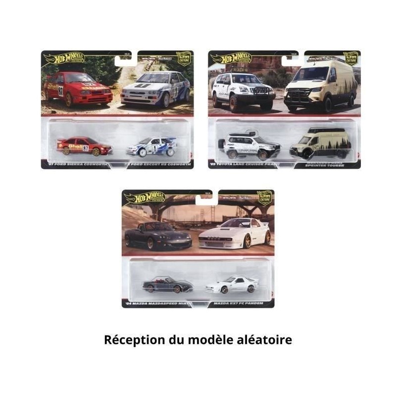 Hot Wheels-Car Culture-Coffret Premium 2 véhicules HBL96