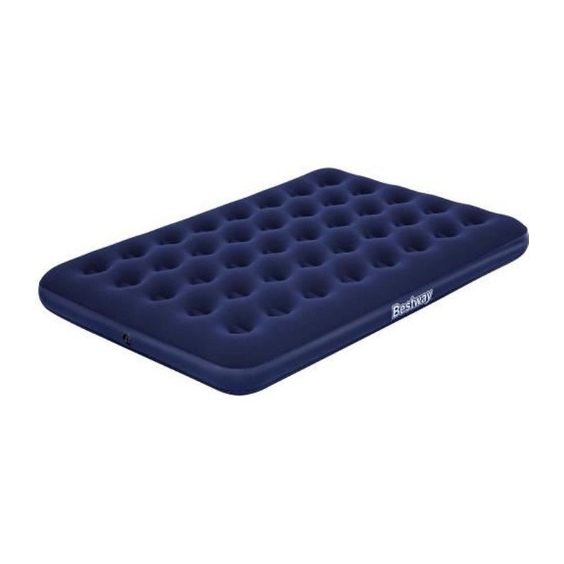 Matelas gonflable camping - BESTWAY - 2 places - 1,91 m x 1,37 m x 22 cm