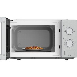 Micro-ondes monfonction OCEANIC MO20S Silver L45x H24 x P32,1 cm 20L