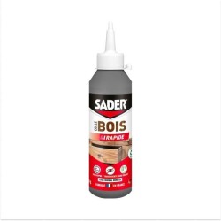 Colle bois - SADER - Prise rapide 2 min - Tous bois - Intérieur - Transparent...