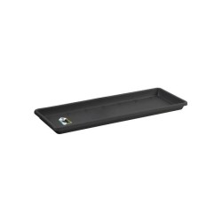 ELHO Soucoupe Barcelona Balconniere 50 - L16,7 x l45,5 x H3 cm - Anthracite -...