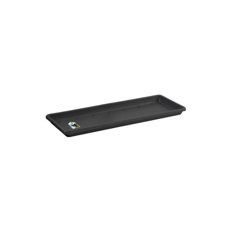 ELHO Soucoupe Barcelona Balconniere 50 - L16,7 x l45,5 x H3 cm - Anthracite -...
