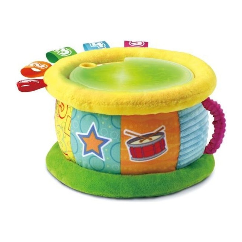Tambour Lumi Magique - VTECH BABY - Jouet Musical - Bilingue - Sons et Lumieres