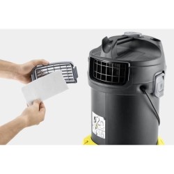 Filtre de sortie pour aspirateur Kärcher AD 4 Premium - Réduit la ré-émission...