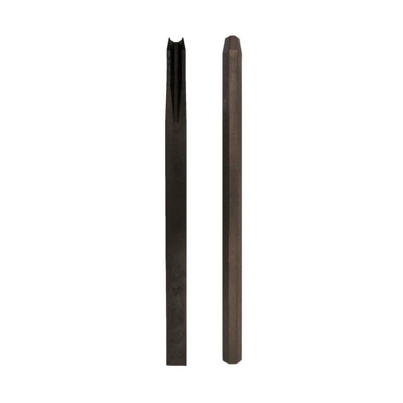 Piquet pour bordures - NATURE - BORDERFIX - en polyéthylene recyclé - H58 x 3...