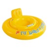 Bouée gonflable pour bébé - INTEX - Jaune - A partir de 6 mois - Mixte - 70 cm