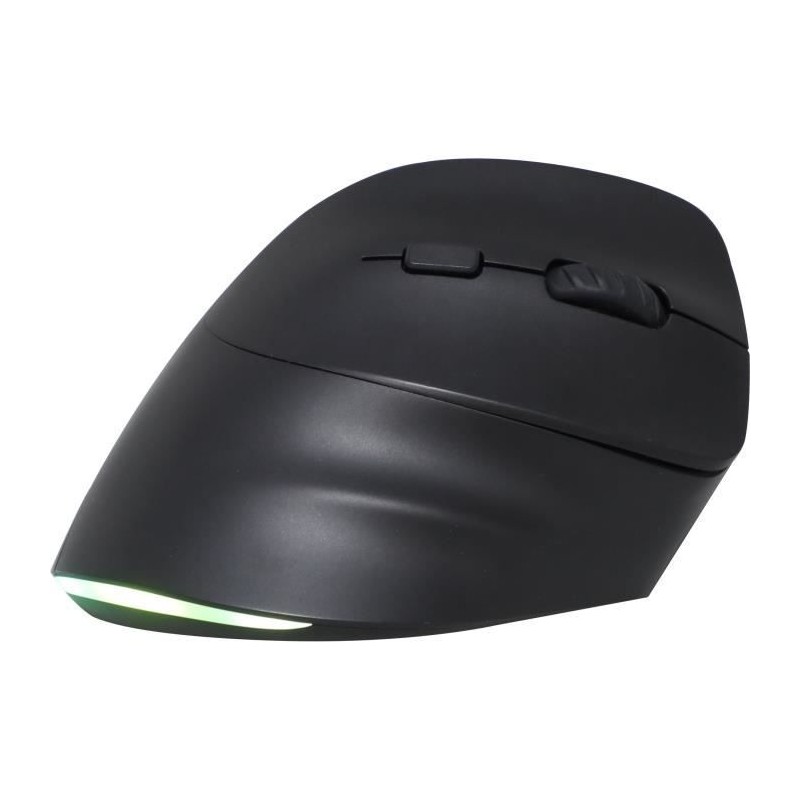Souris Ergonomique Sans Fil - BLUESTORK - ERGO LUMI - PC/MAC - Noir
