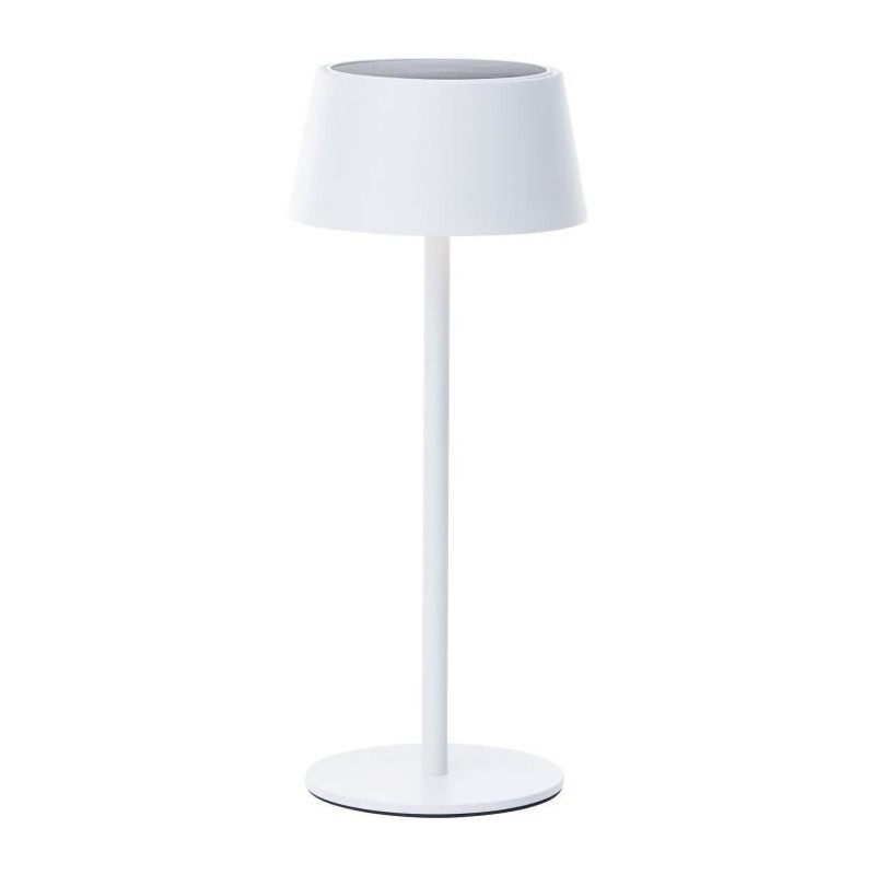 Lampe de table d'extérieur - BRILLIANT - PICCO - LED et solaire - Métal et pl...