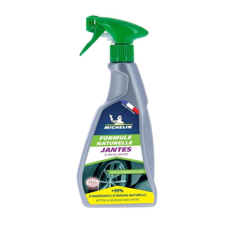Nettoyant jantes pulvérisateur 500ml - MICHELIN - Formule Naturelle, tous typ...
