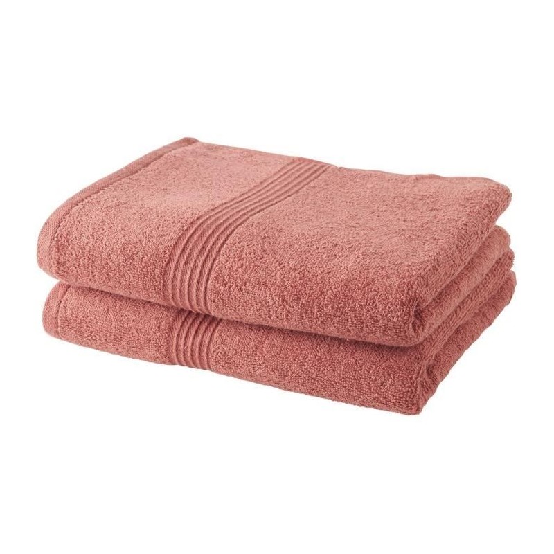 TODAY Essential - Lot de 2 Serviettes de Toilette - 50 x 90 cm - 100 % Coton ...