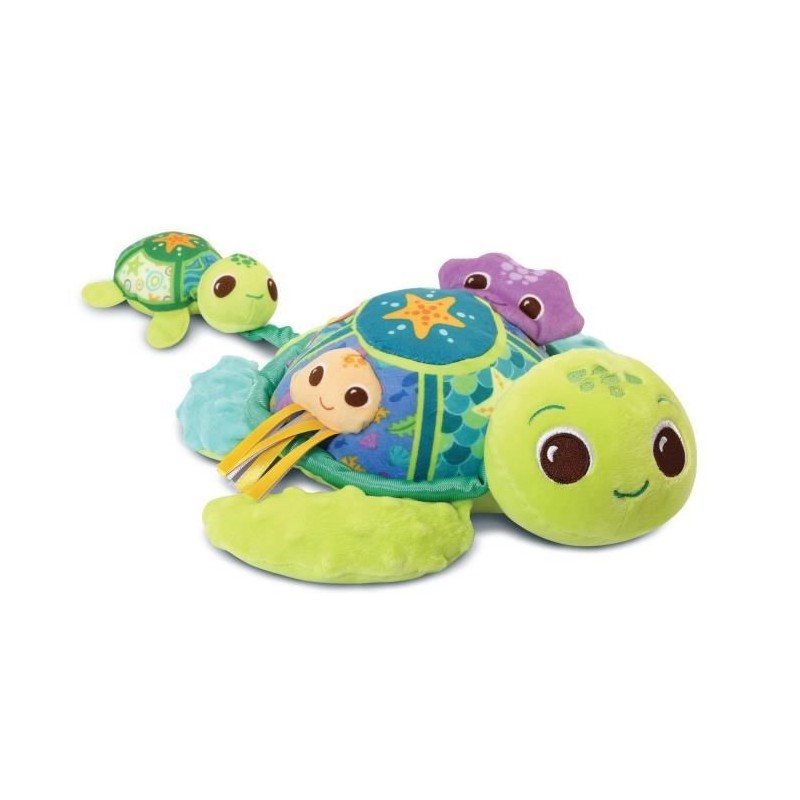 VTECH BABY - Play Green - Juju, Maman Tortue - Éveil des Sens (Bouteilles Pla...
