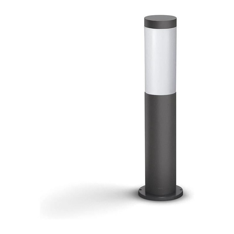 Borne extérieure PHILIPS Utrecht - Métal - LED - 1x20W - Gris - Contemporain ...