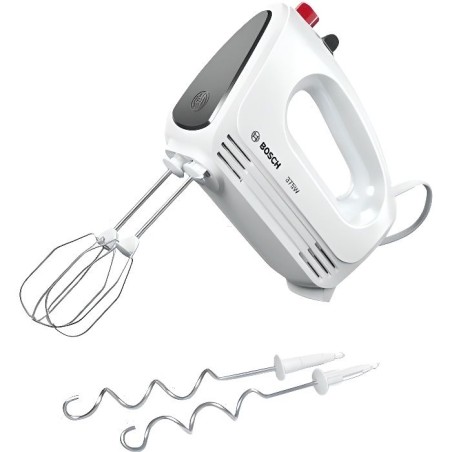 Batteur a main BOSCH CleverMixx MFQ22100 - 375W - 4 vitesses + pulse - Blanc/...
